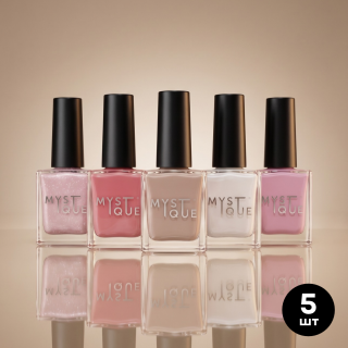 Набор укрепляющих лаков для ногтей «Nude Collection»
