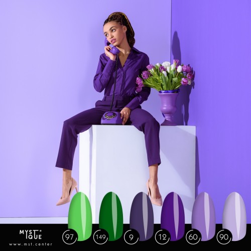 Набор гель-лаков «Purple Vibe»