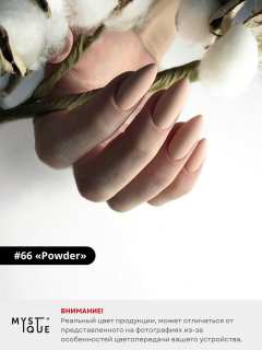 Гель-лак #66 «Powder»