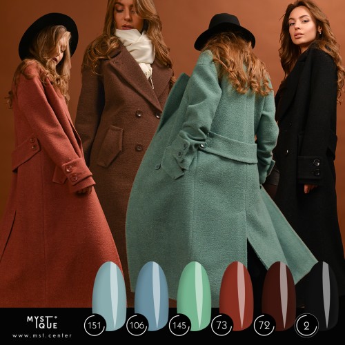 Набор гель-лаков «Cobalt Fall»