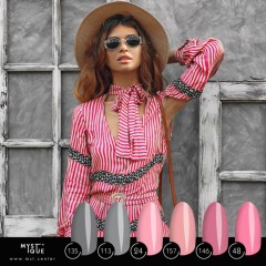 Набор гель-лаков «Pink Stripes»