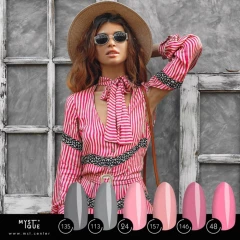 Набор гель-лаков «Pink Stripes»