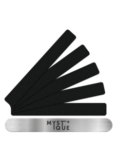 Набор: Металлическая основа пилки для ногтей + сменные файлы (180 грит)