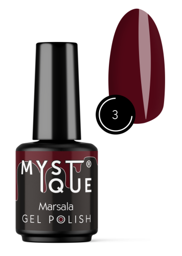 Гель-лак #3 «Marsala»