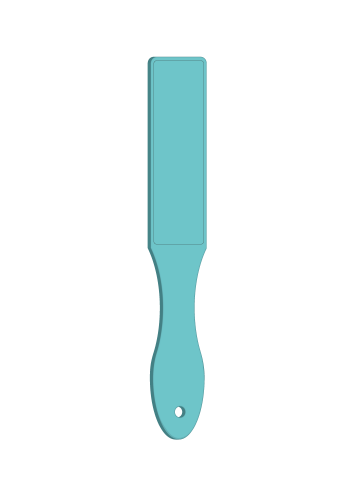 Plastic pedicure handle
