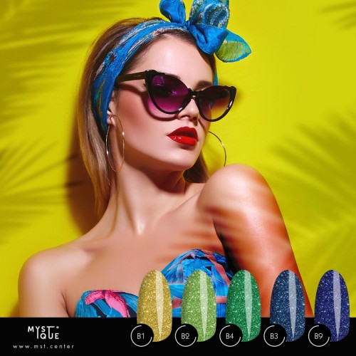 Набор светоотражающих гель-лаков «Brazil»