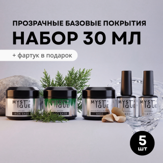 Набор прозрачных базовых покрытий «All Stars»