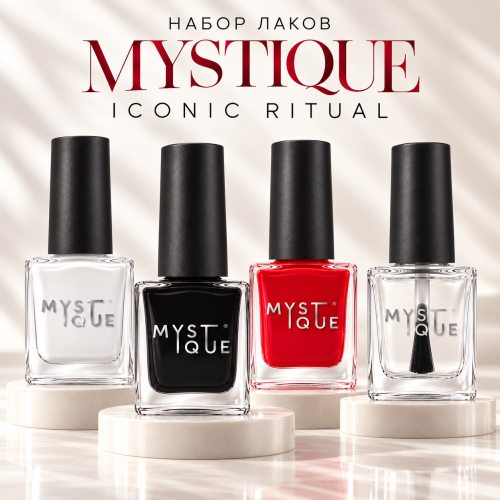 Набор укрепляющих лаков для ногтей «Iconic Ritual»