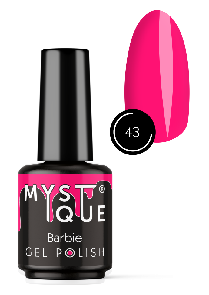 Купить неоновый розовый гипоаллергенный гель лак Barbie от Mystique ...