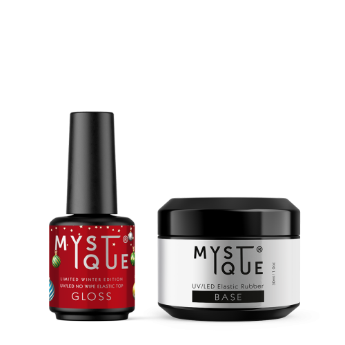 Набор Rubber Base + Top Gloss // Winter Limited Edition