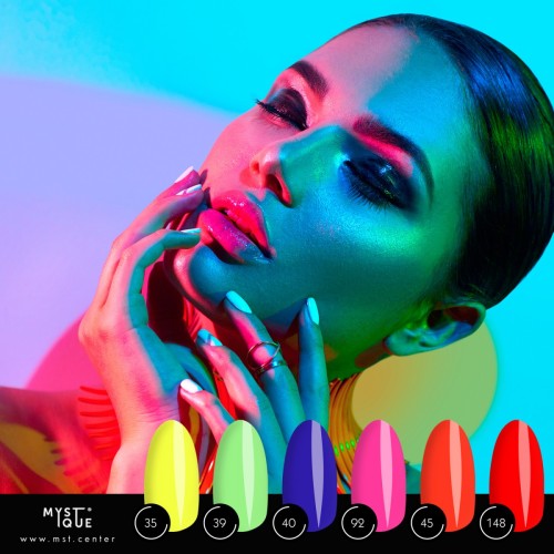 Набор гель-лаков «Lux Neon»